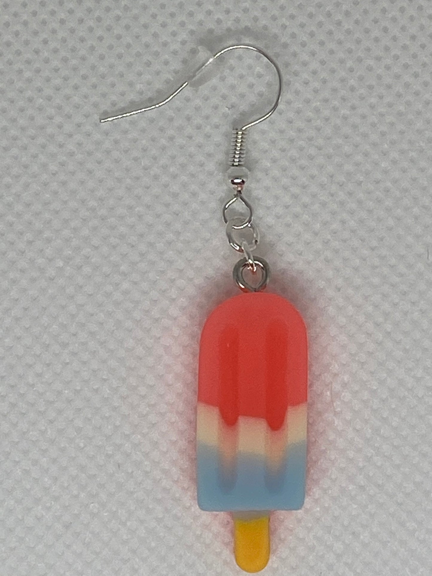 Red/White/Blue Popsicle Earrings