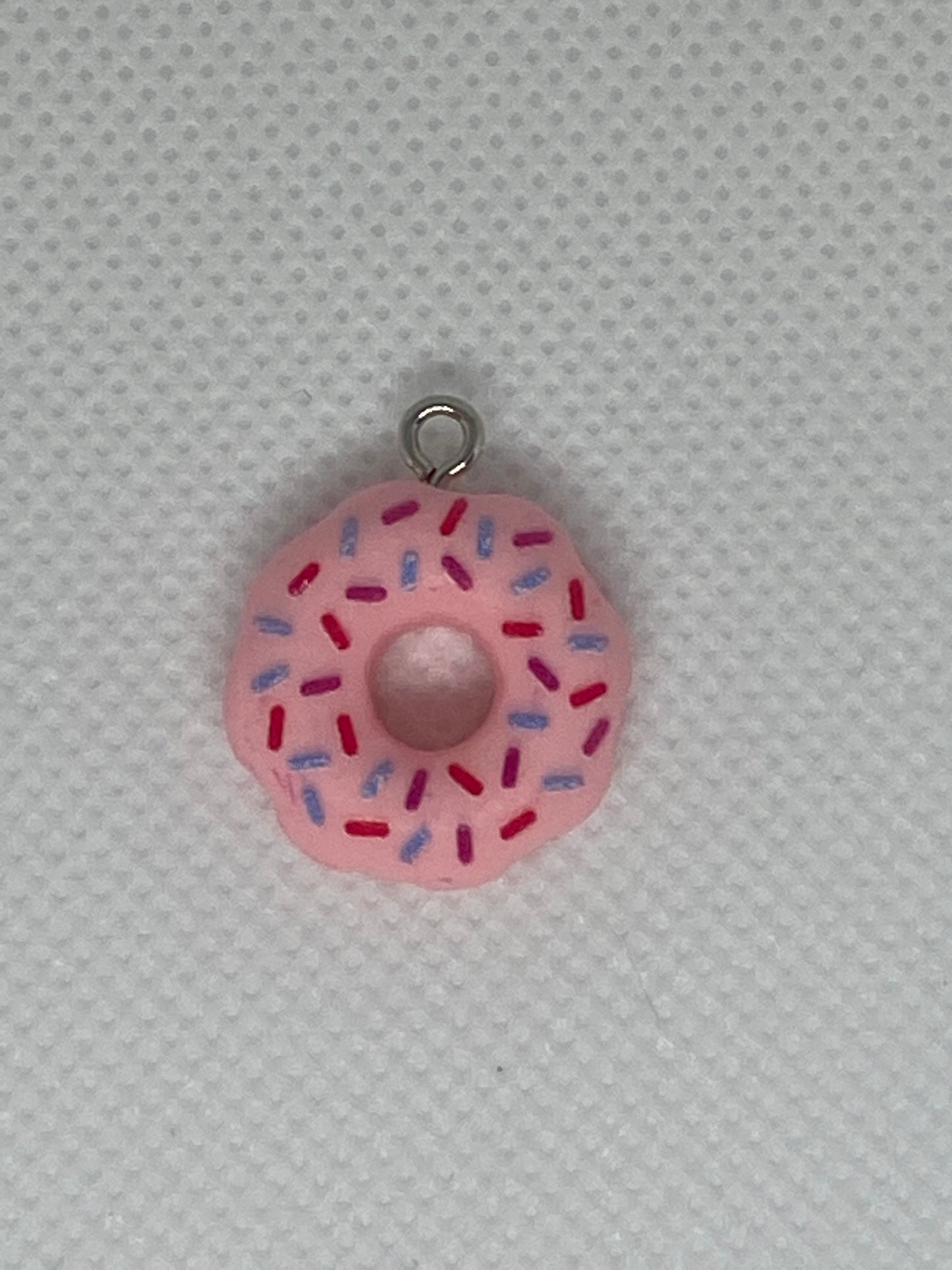 Pink Donut Earrings